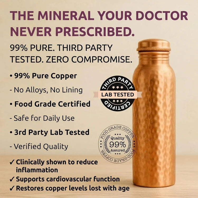 Copper kills what's making you sick.