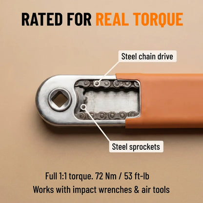 Vitaxe - The Wrench That Reaches What Your Ratchet Can't