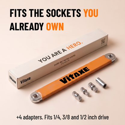 Vitaxe - The Wrench That Reaches What Your Ratchet Can't