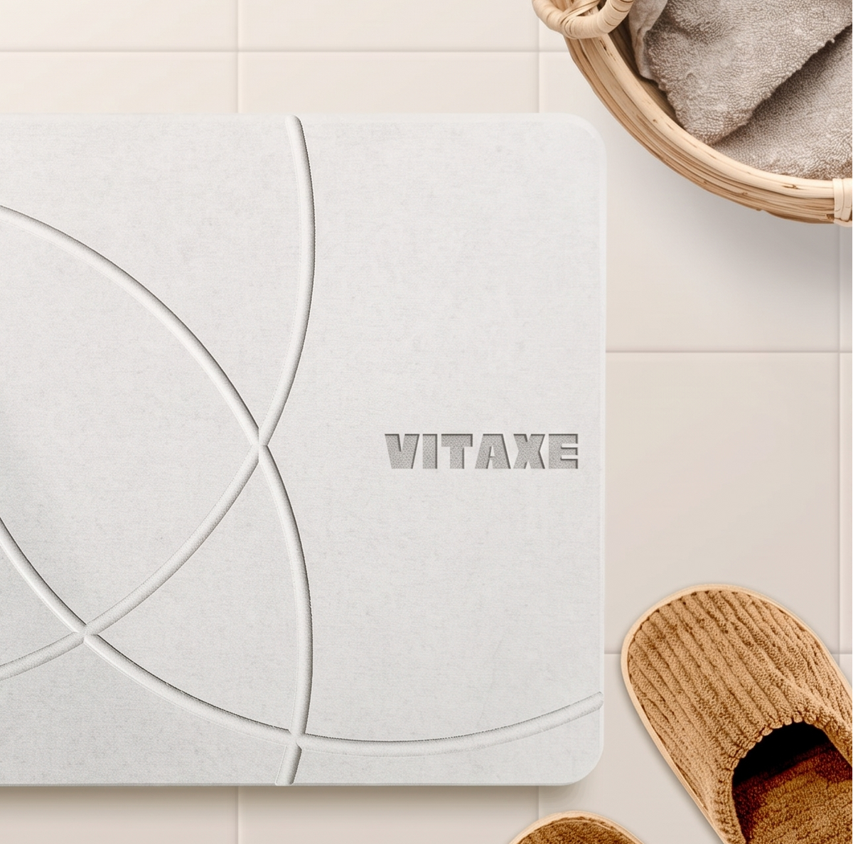 Vitaxe Stone Bath Mat