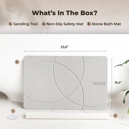 Vitaxe Stone Bath Mat