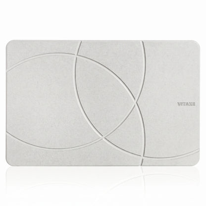 Vitaxe Stone Bath Mat Enso Grey