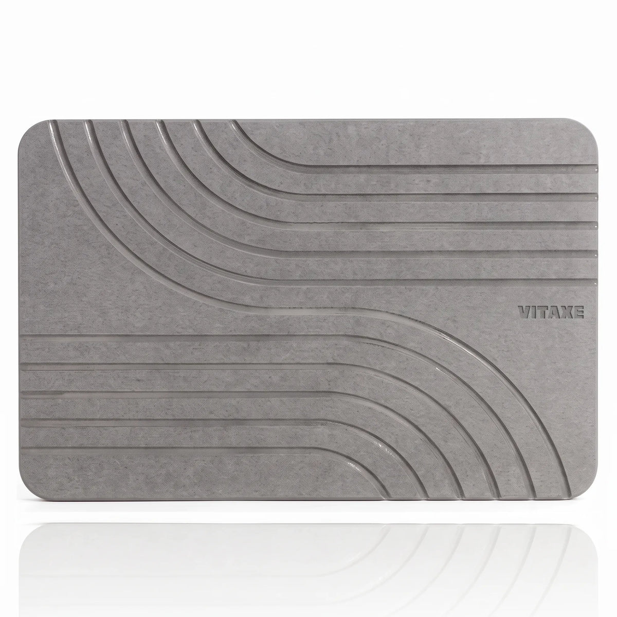Vitaxe Stone Bath Mat Flow Graphite